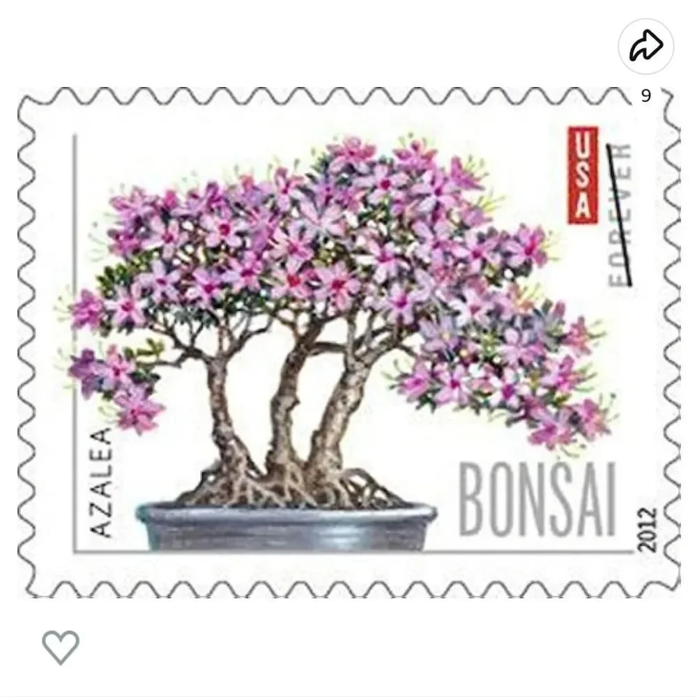 100 Bonsai Trees‎ 2012 Forever Postage Stamps US Postal USPS Wedding Invitations